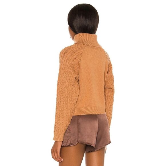 BB Dakota by Steve Madden Put A Wing On It Sweater in Light Camel XSmall - Picture 2 of 13